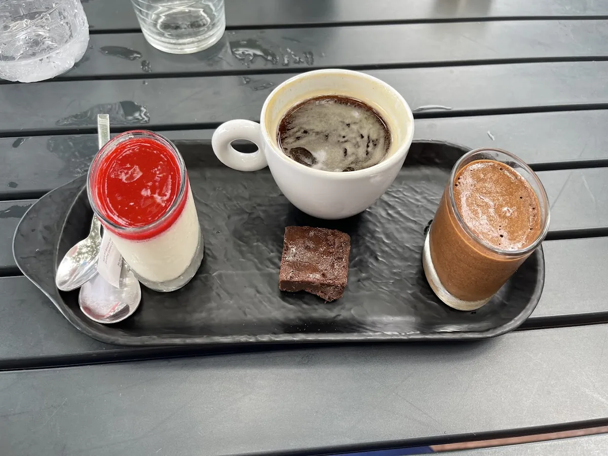 Restaurant du Yacht Club, plat à partager